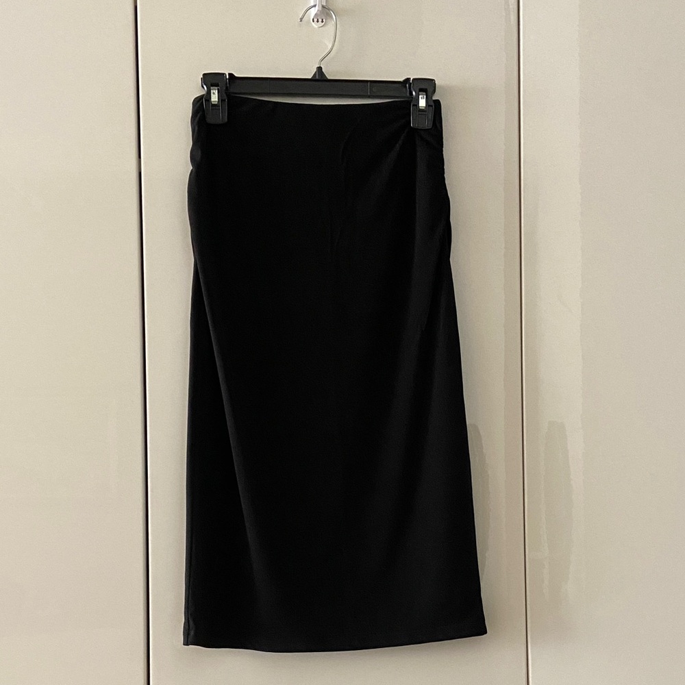 Alice + Olivia Slinky Black Skirt